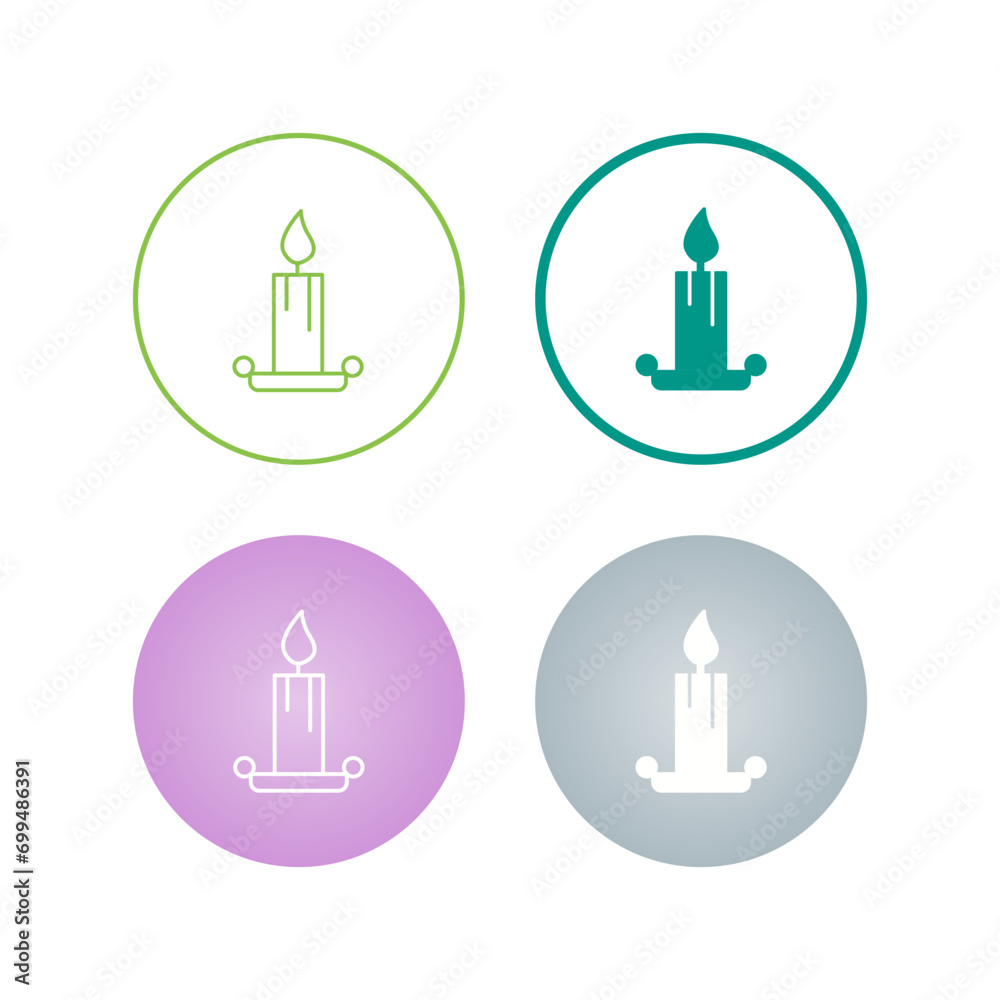 Candle Vector Icon