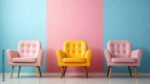 Pastel colors for interior background images 