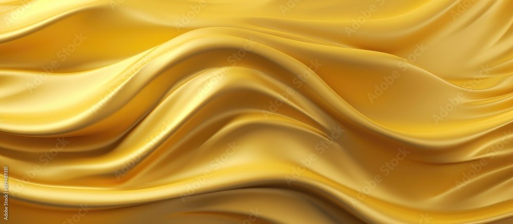 3d rendering Golden wavy stucco 3d rendering Golden wavy stucco