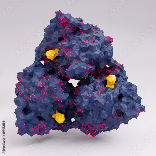 Arginase protein, illustration photo