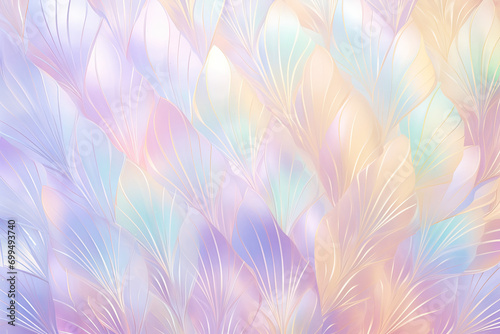 Purple pastel abstract background with glowing elements 