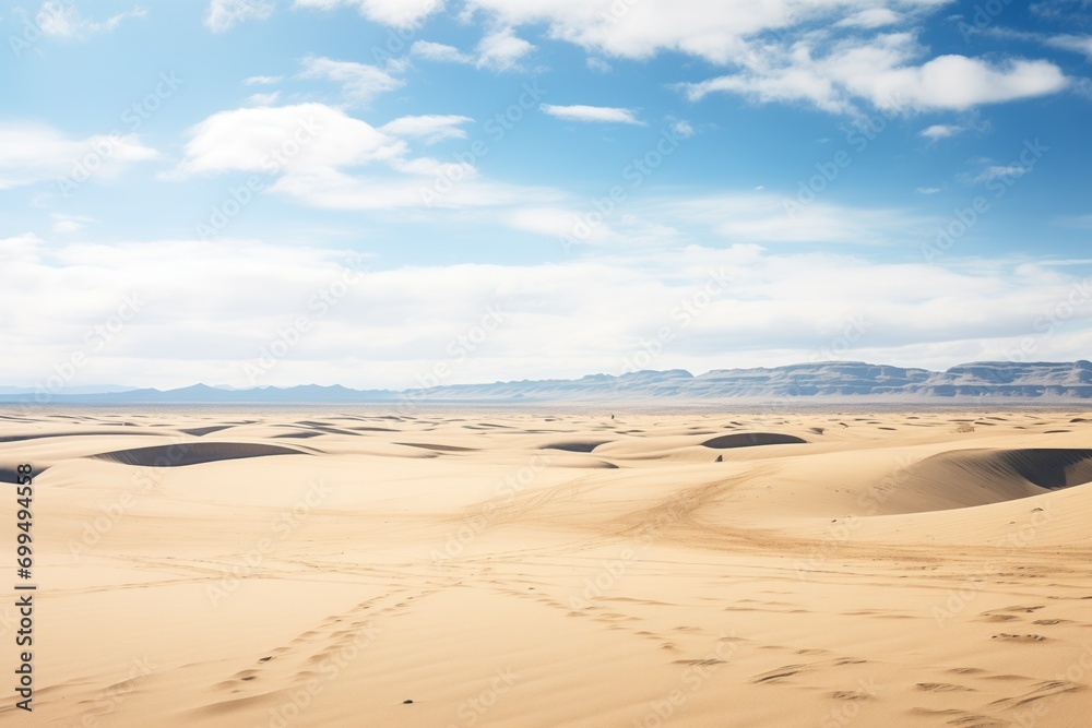 massive dunes in a sprawling sandy wasteland