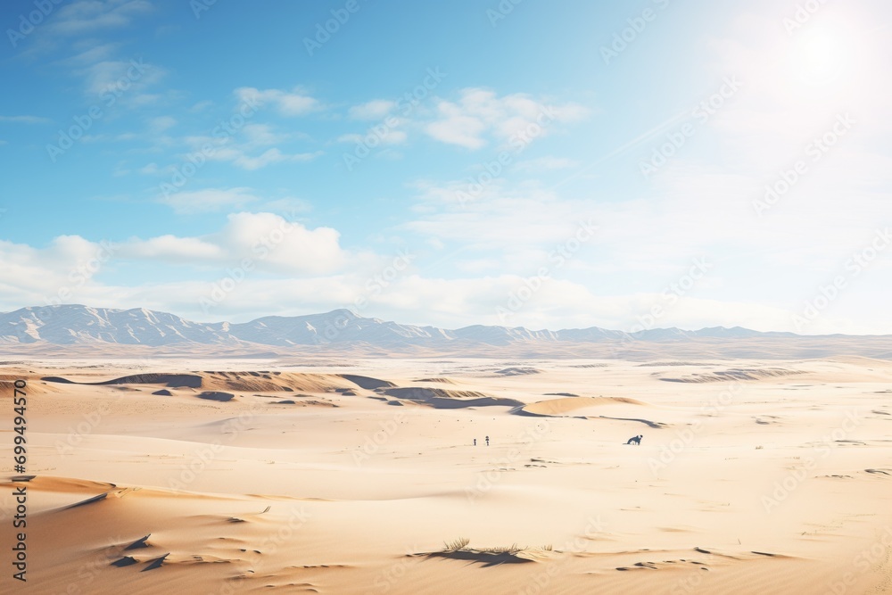 massive dunes in a sprawling sandy wasteland