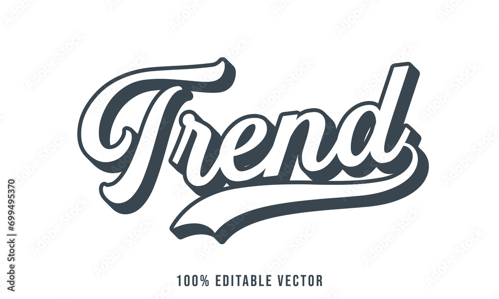 Vector hand drawn logo lettering trend modern calligraphic logo ...