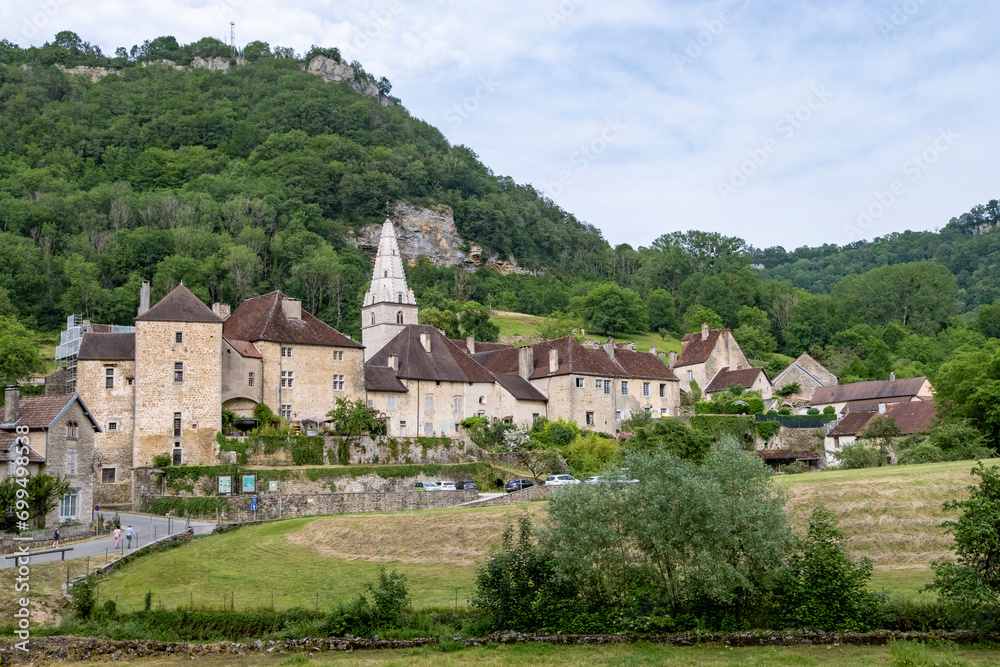 Village de Baume-les-Messieurs (Jura, France)