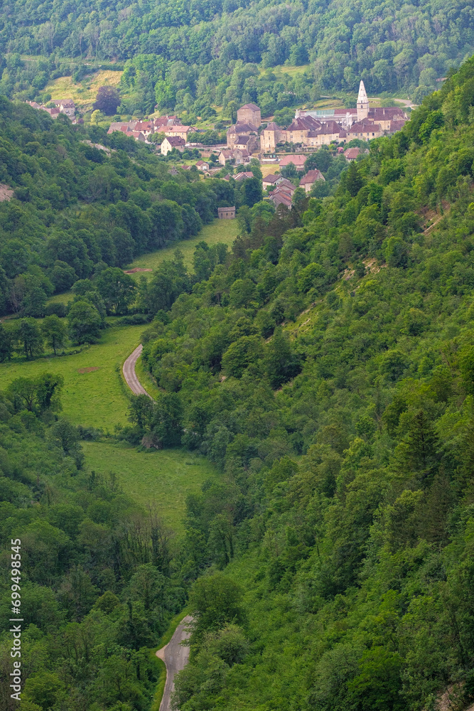 Reculée de Baume-les-Messieurs (Jura, France)