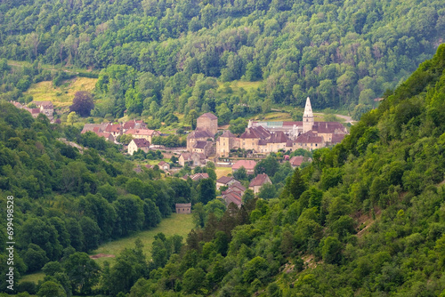 Village de Baume-les-Messieurs (Jura, France)