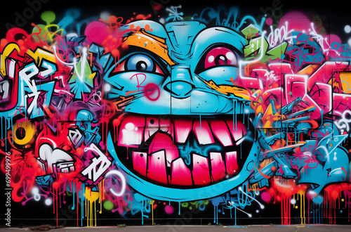 Colorful Graffiti Art