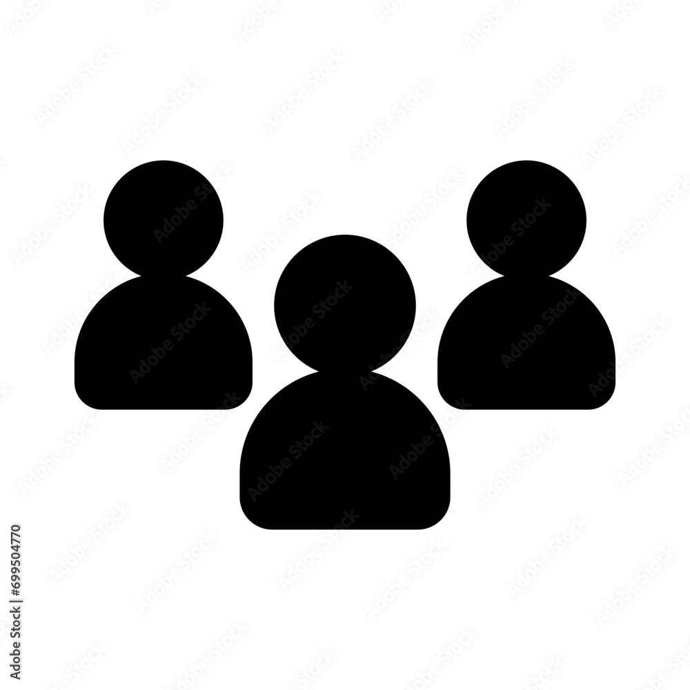 people, group , team icon glyph with transparent background people, group , team icon glyph with transparent background