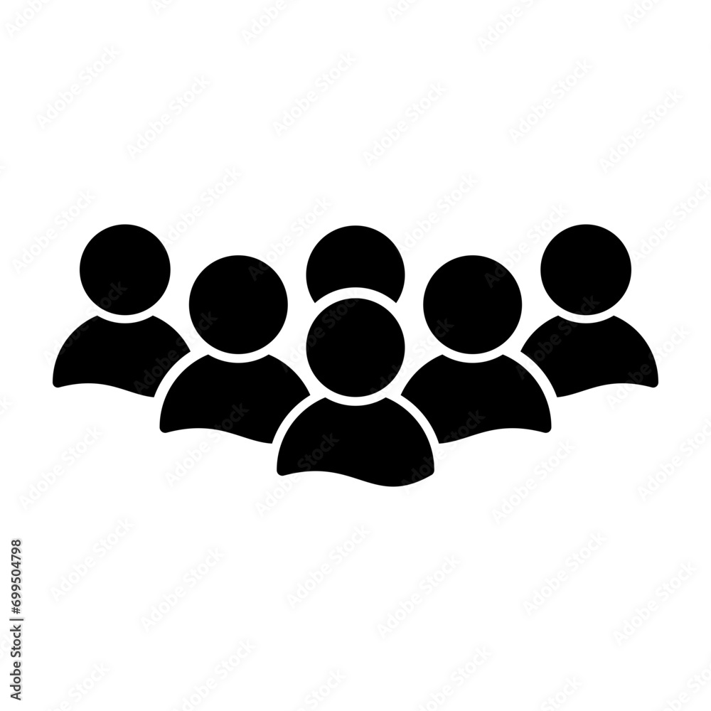 people, group , team icon glyph with transparent background people, group , team icon glyph with transparent background