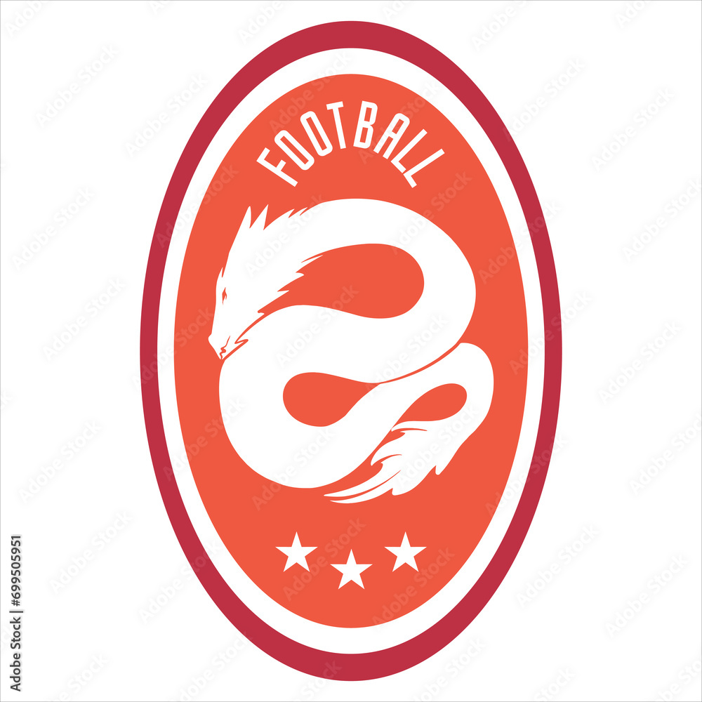 Simple Football, Basketball, Volleyball Logo Flat Illustration Simple Football, Basketball, Volleyball Logo Flat Illustration