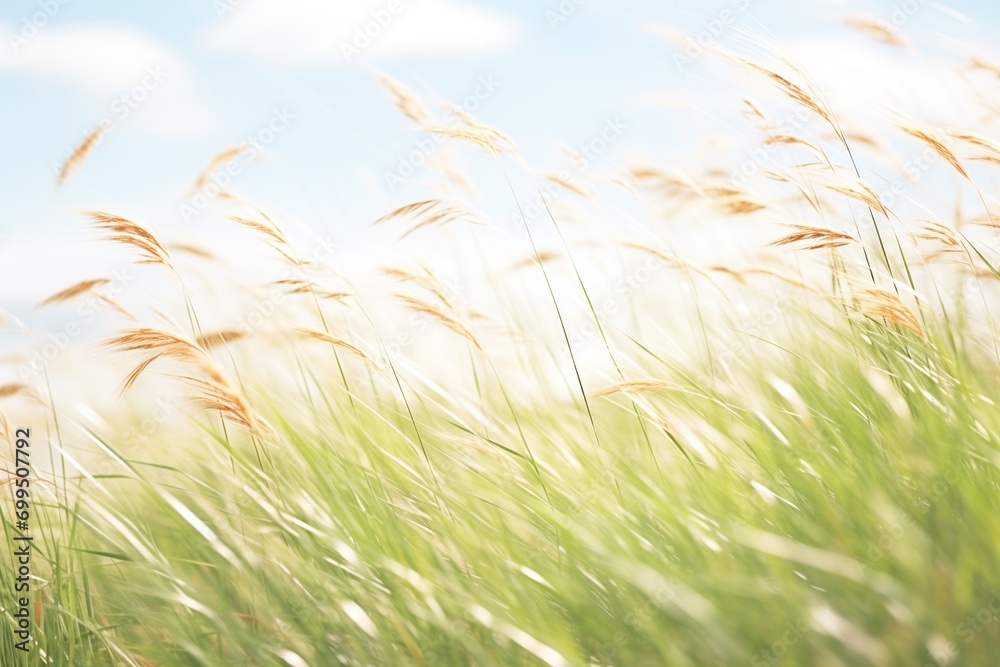 frothy waves of tall grass blowing in the wind frothy waves of tall grass blowing in the wind