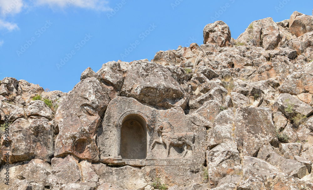 Ancient Hittite Civilization Rock Monument