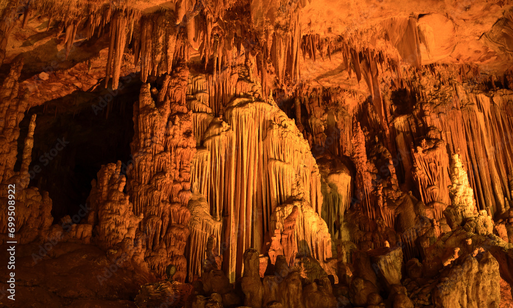 Underground World Natural Cave Formations