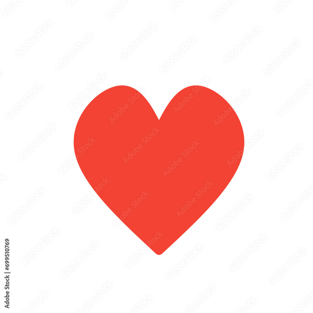 heart love icon vector illustration 