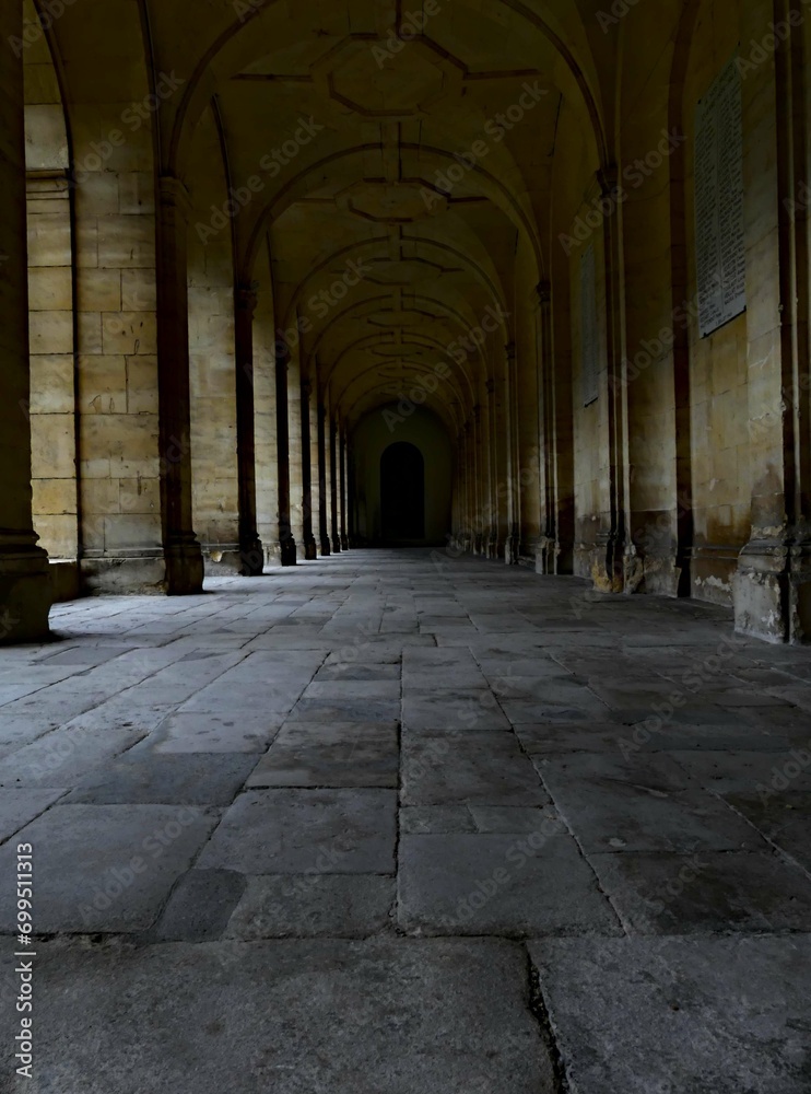 Caen, August 2023 - Visit the magnificent city of Caen, capital of Normandy. View of religious monuments