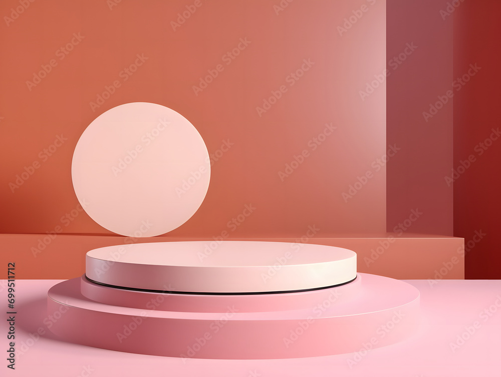 3D product podium studio Mockup for showcase presentation mockup cosmetic beauty branding 3D product podium studio Mockup for showcase presentation mockup cosmetic beauty branding