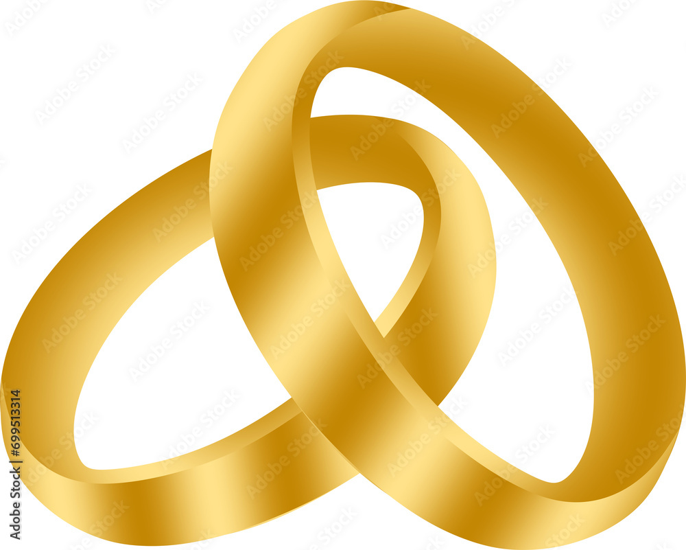 wedding rings ver 2 - invitation, beautiful classic, prestige, elegance, gold, chic