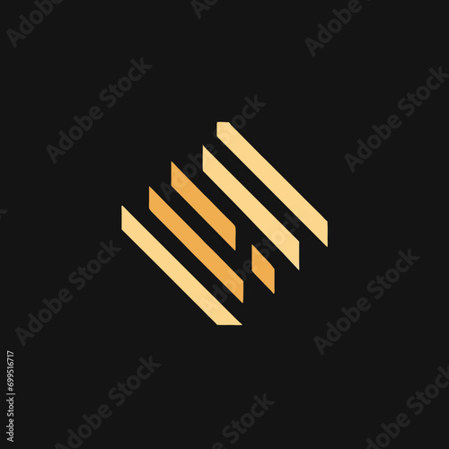craetive lines logo design 