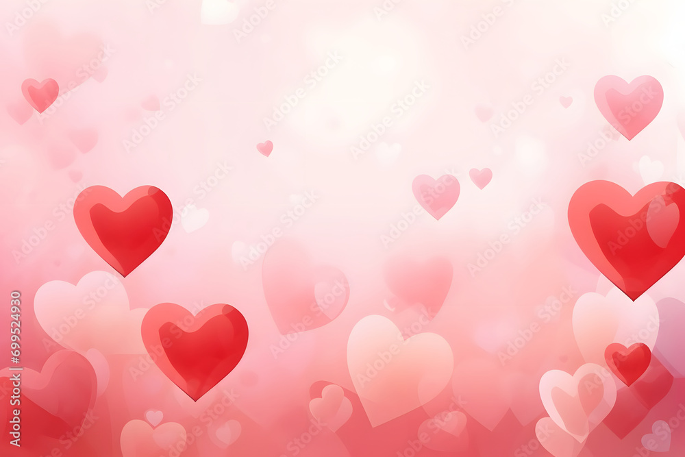 background with hearts. 