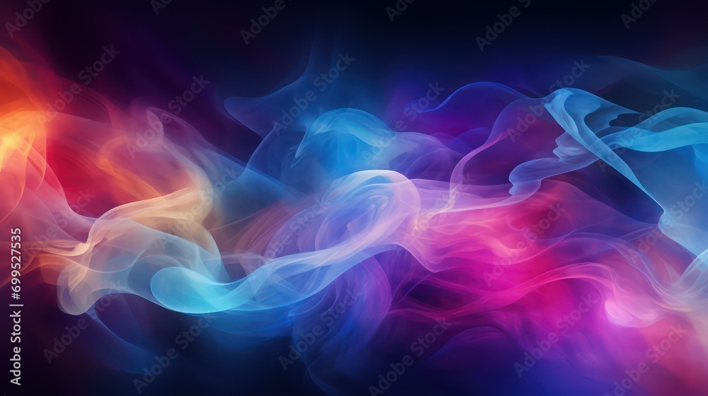 Fototapeta premium abstract colorful background with smoke