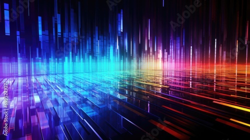 Vibrant Data Flow in Cyberspace