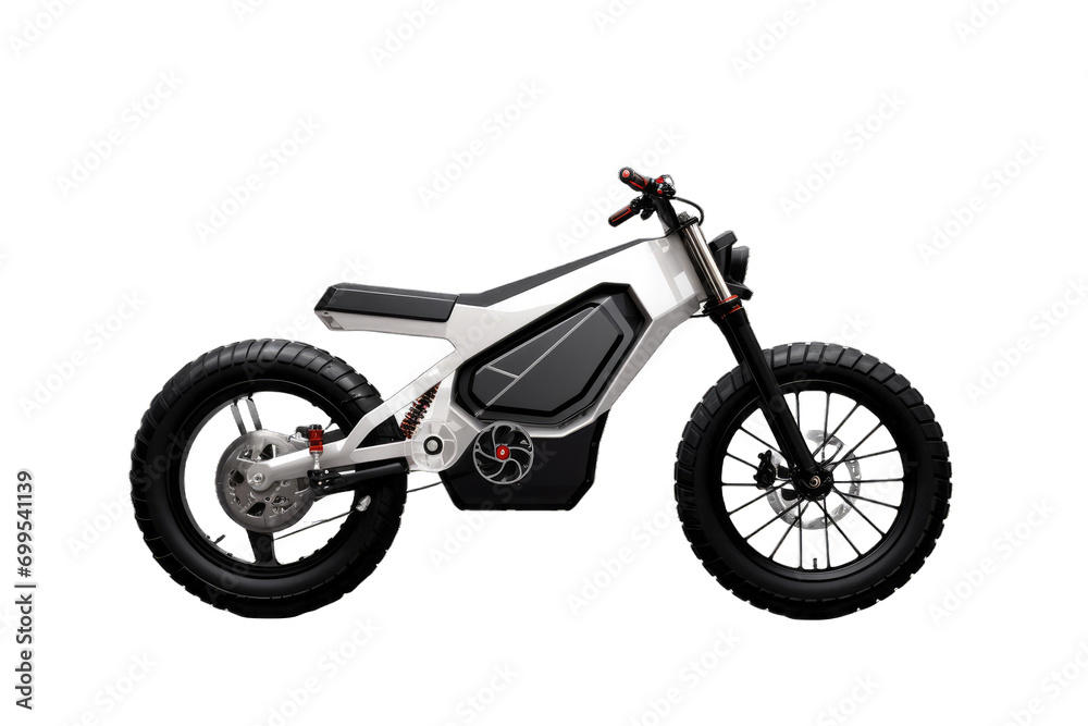 modern electric motorcycle
