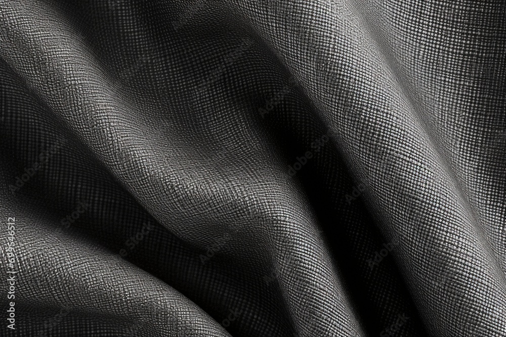 Black and white fabric texture background Black and white fabric texture background
