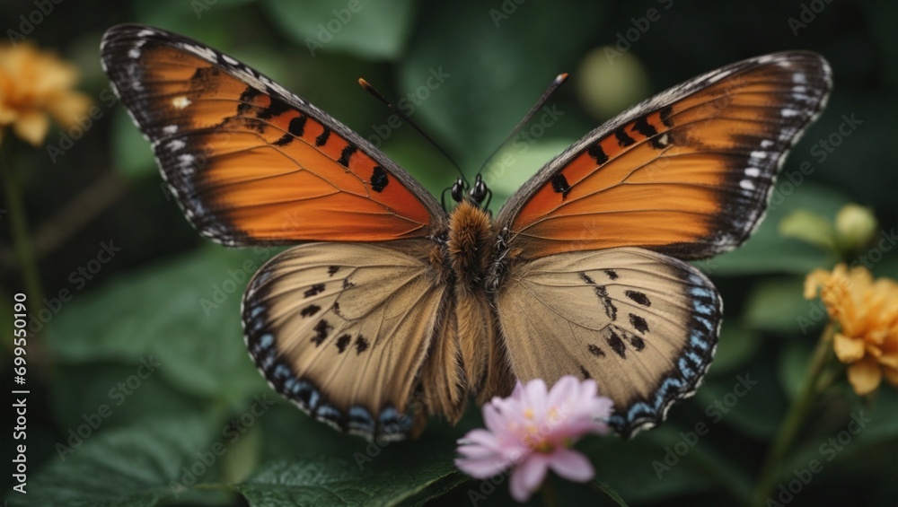 monarch butterfly on a flower monarch butterfly on a flower