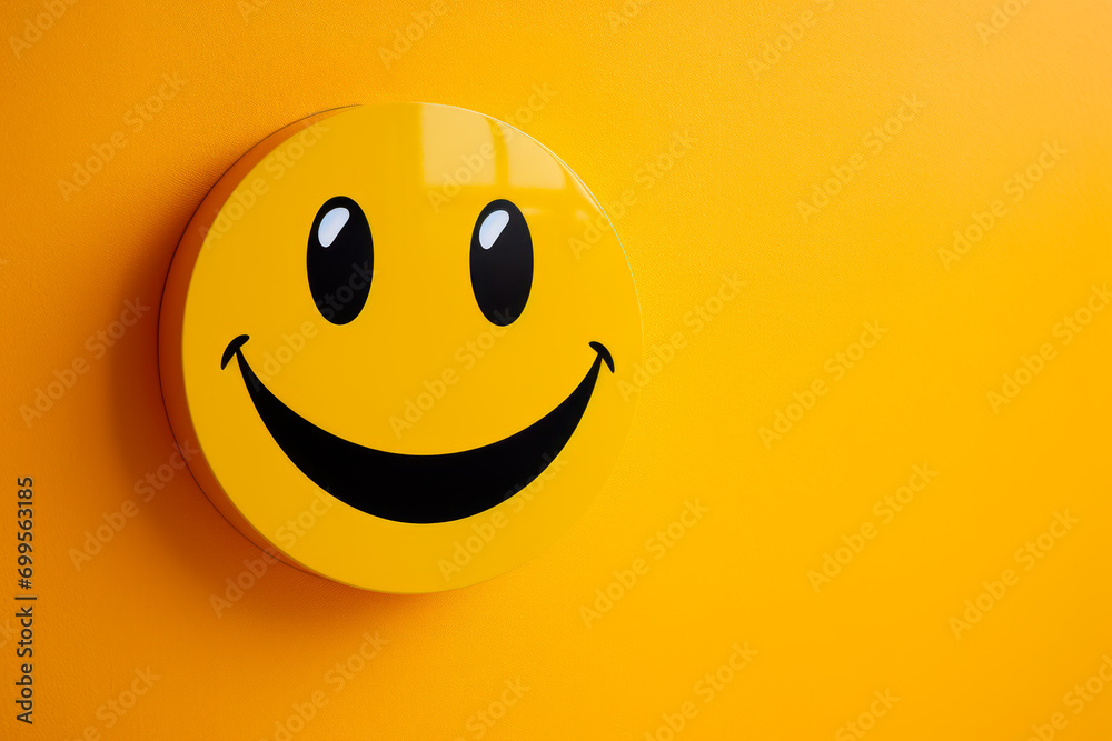happy yellow smile emoji