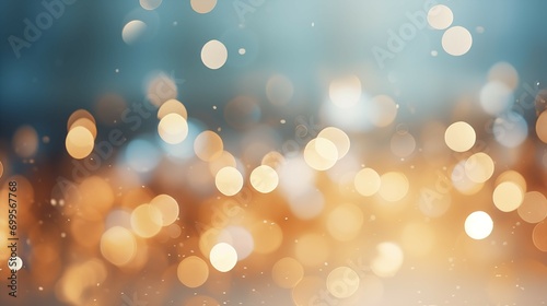 Abstract light bokeh blurred background.