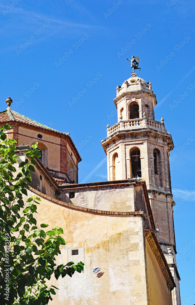 Fototapeta premium Church of San Salvador in El Vendrell, Tarragona, Catalunya, Spain, Europe 