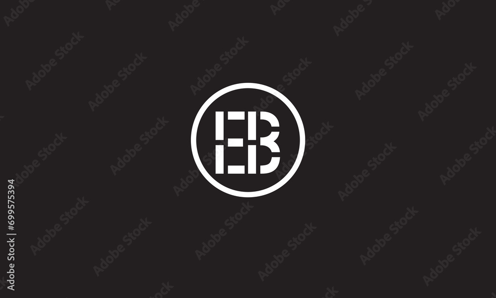 EB, BE , B , E , Abstract Letters Logo Monogram EB, BE , B , E , Abstract Letters Logo Monogram