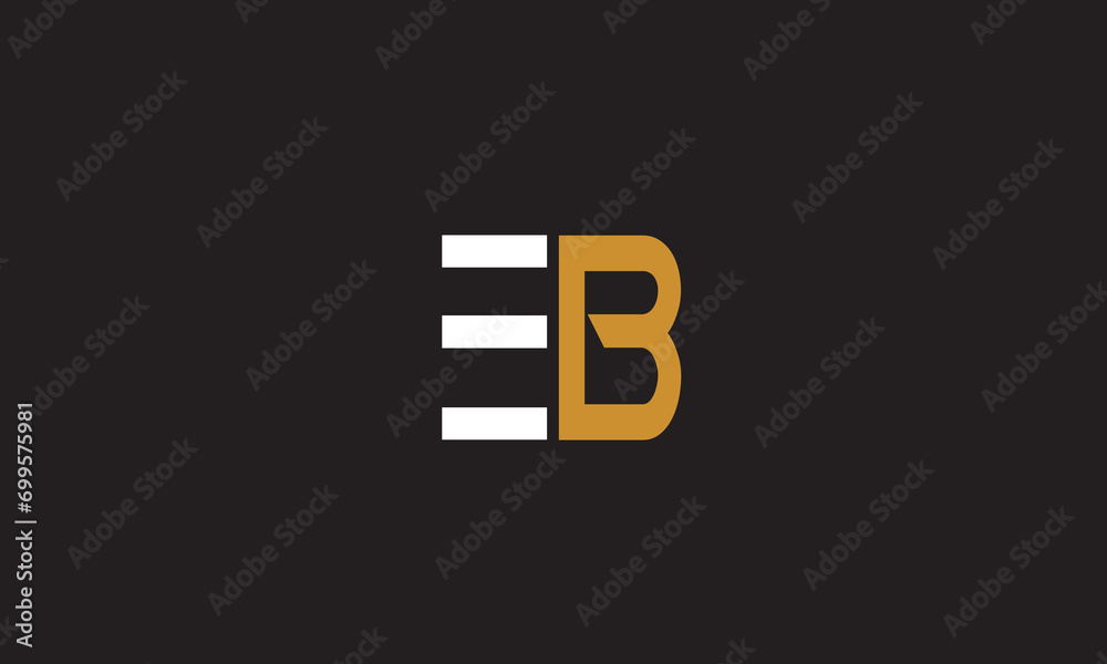 EB, BE , B , E , Abstract Letters Logo Monogram EB, BE , B , E , Abstract Letters Logo Monogram