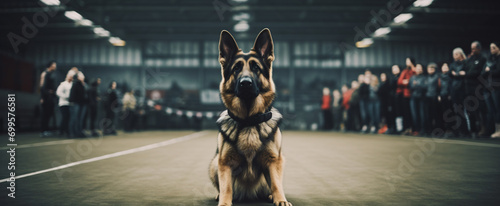 German shepherd s obedience competition training