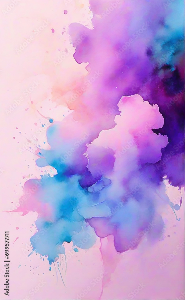 Modern Watercolor  Texture Background 