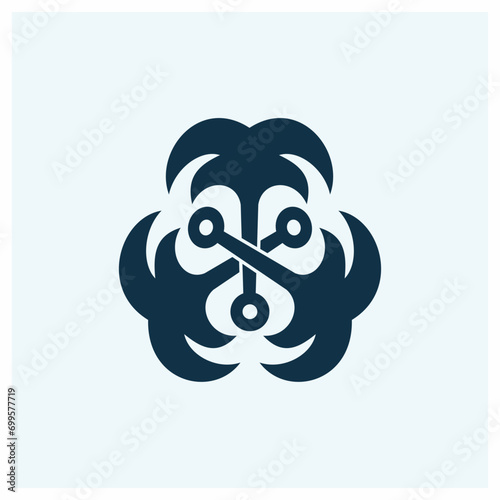Kamon Symbols of Japan. Japanesse clan kamon crest symbol. japanese ancient family stamp symbol. A symbol used to decorate and identify people in family. 