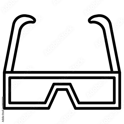 3d Glasses Icon of Cinema iconset.