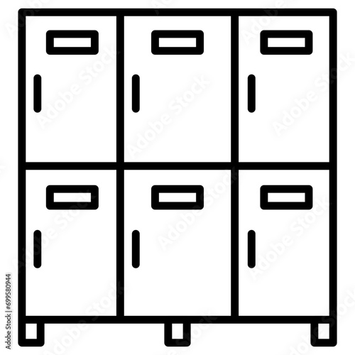 Lockers Icon of Mall iconset.