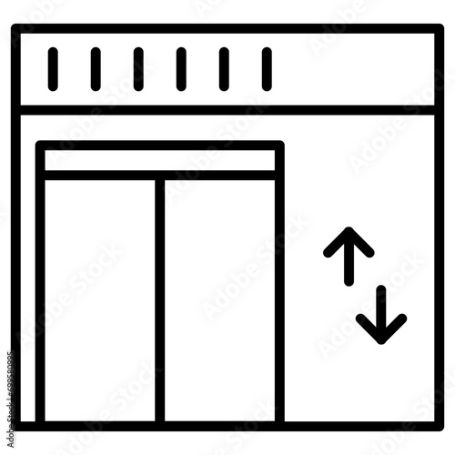 Elevator Icon of Mall iconset.