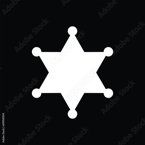 sheriff star badge