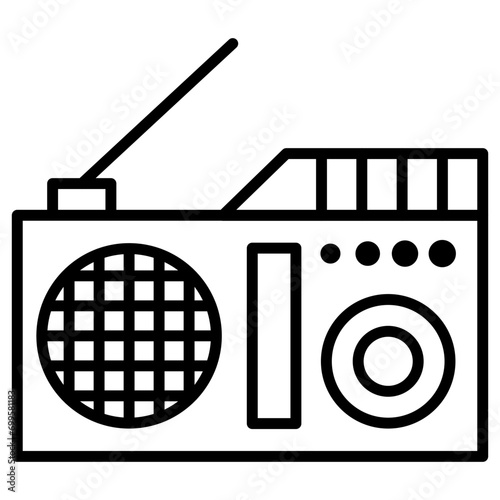 Radio Icon of Homeware iconset.