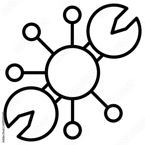 Network Maintenance Icon of Networking iconset.