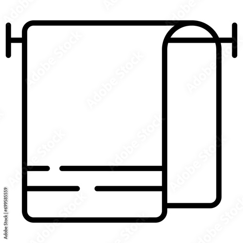 Towel Icon of Hair Salon iconset.