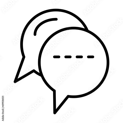 Bubble Chat Icon of Diplomacy iconset.