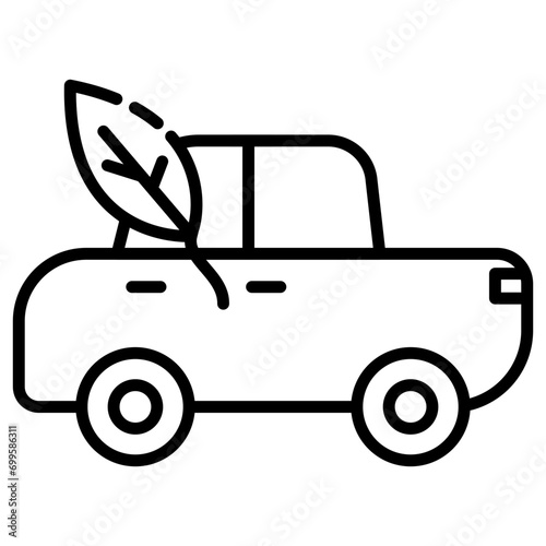 Eco Car Icon of Ecological Products iconset.