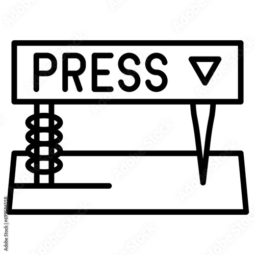 Hole Puncher Icon of Office Stationery iconset.