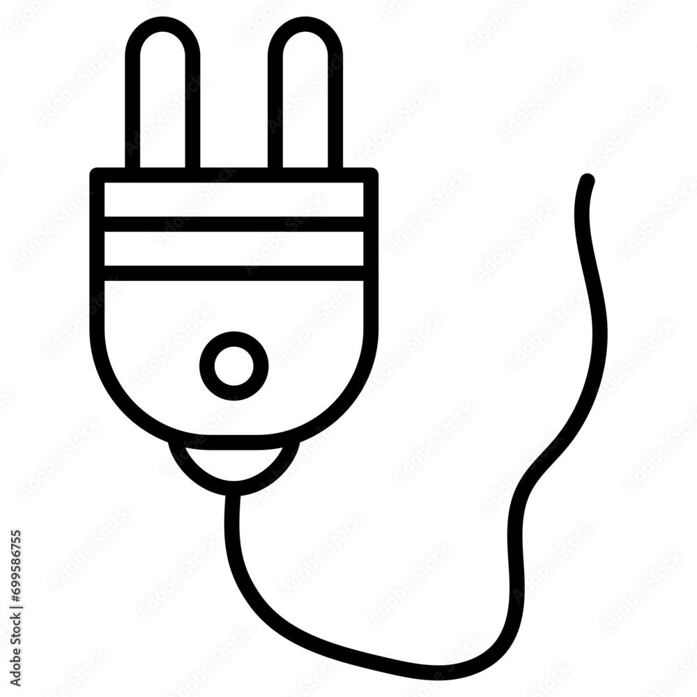 Power Plug Icon of Computer and Hardware iconset. Power Plug Icon of Computer and Hardware iconset.