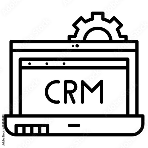 CRM Icon of Productivity iconset.