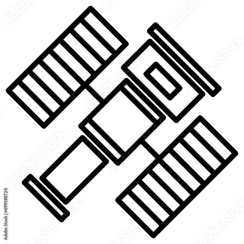 Hubble Telescope Icon of Space Technology iconset.